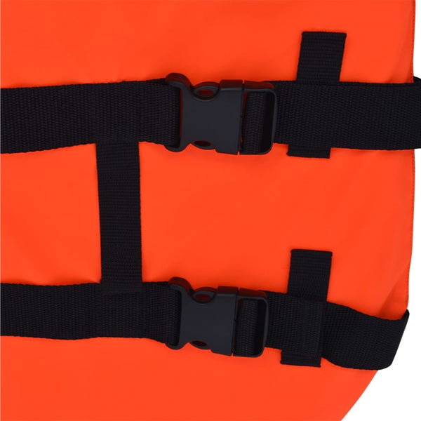 vidaXL Dog Life Vest L Orange