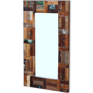 Spiegel Altholz 80x50 cm