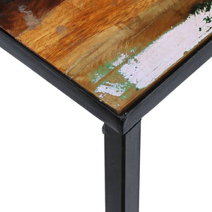 vidaXL Table basse en bois de récupération massif 100x60x40 cm