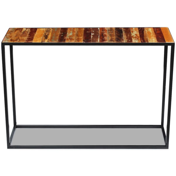 vidaXL Console Table Reclaimed Wood 110x35x76 cm