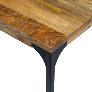 vidaXL Table basse en bois de manguier 100x60x35 cm