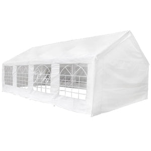 vidaXL Pavillon Blanc 8 x 4 m