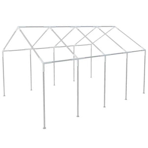 vidaXL Pavillon Blanc 8 x 4 m