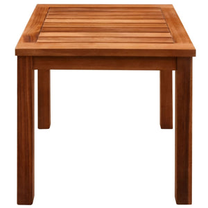 vidaXL Chaises longues 2 pcs avec table Bois d'acacia massif et textilène