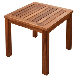 vidaXL Chaises longues 2 pcs avec table Bois d'acacia massif et textilène