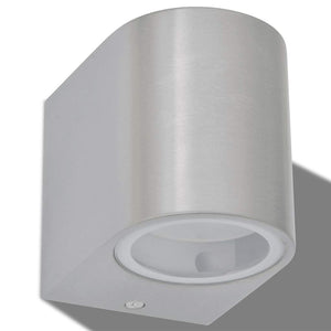 LED Außenwandleuchten, 2er Set, Abwärts
