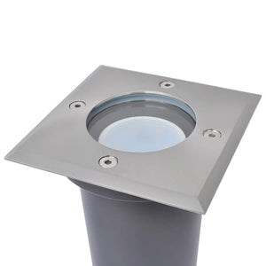 LED Bodeneinbaustrahler 3er Set Quadratisch