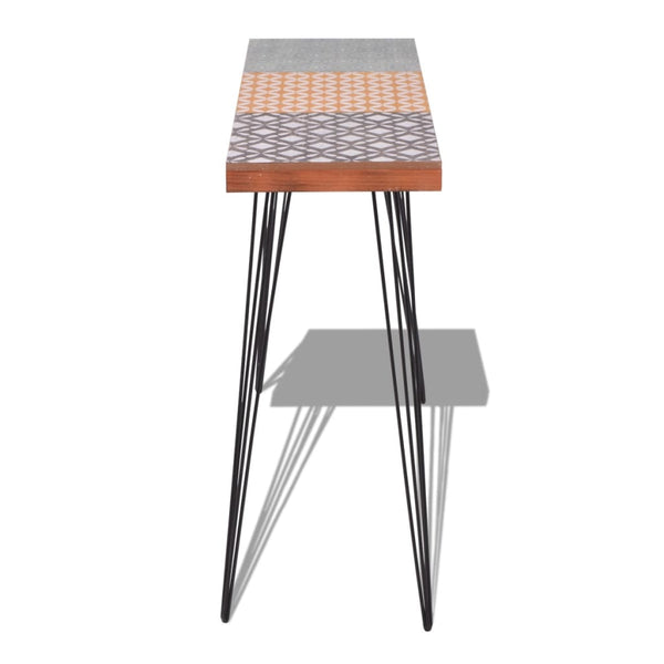 Konsolentisch 90x30x71,5 cm braun