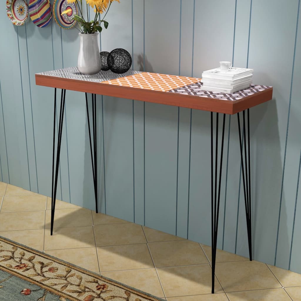 Konsolentisch 90x30x71,5 cm braun