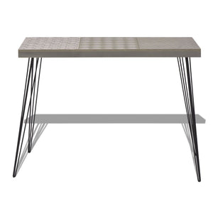 Konsolentisch 90x30x71,5 cm grau
