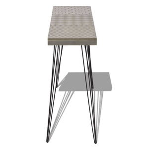 Konsolentisch 90x30x71,5 cm grau