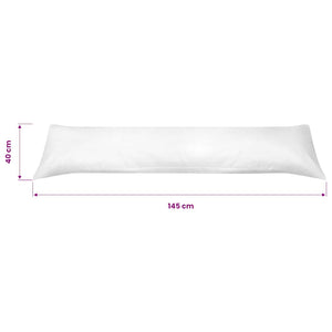 Seitenschläferkissen 40x145 cm Weiß