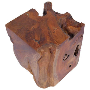 Hocker Massivholz Teak