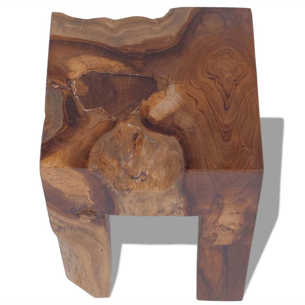 Hocker Massivholz Teak