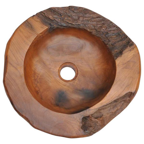 Becken Teak Massiv 45 cm