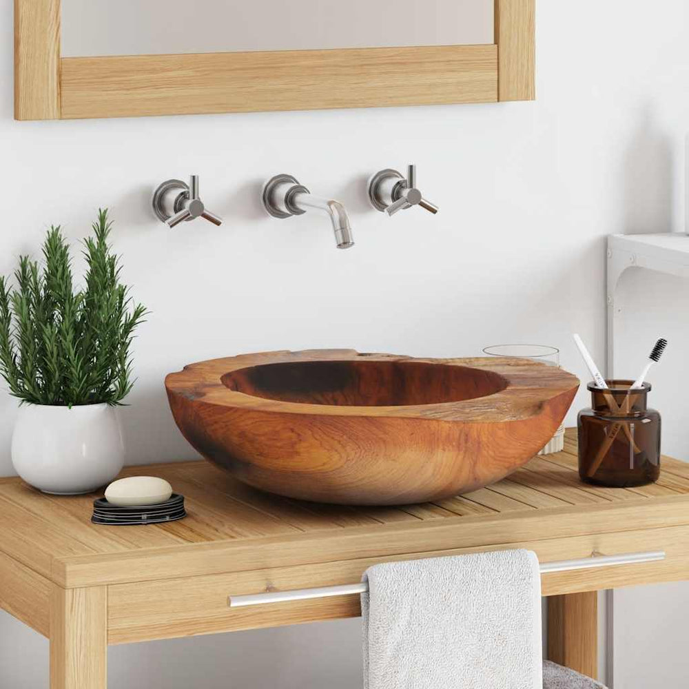 Becken Teak Massiv 45 cm