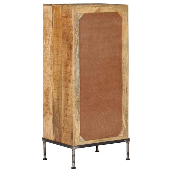 vidaXL Commode 45x35x106 cm Bois de manguier massif