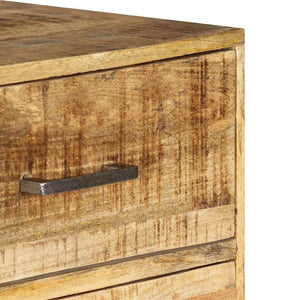 vidaXL Commode 45x35x106 cm Bois de manguier massif