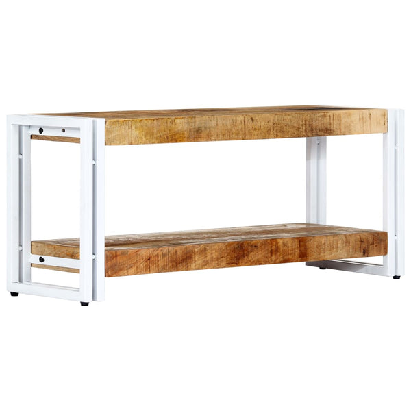 TV-Regal 90x30x40 cm Massivholz Mango