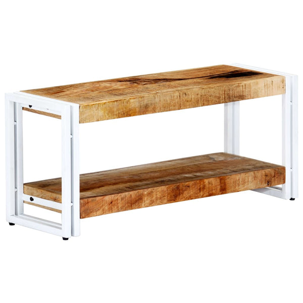 TV-Regal 90x30x40 cm Massivholz Mango