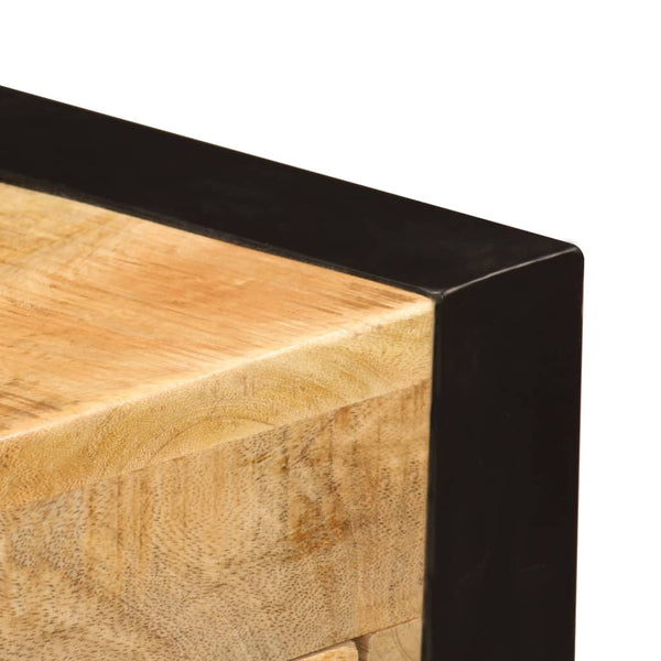 vidaXL Bureau avec 2 tiroirs 110 x 50 x 77 cm Bois de manguier massif