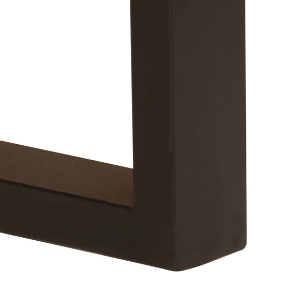vidaXL Bureau avec 2 tiroirs 110 x 50 x 77 cm Bois de manguier massif