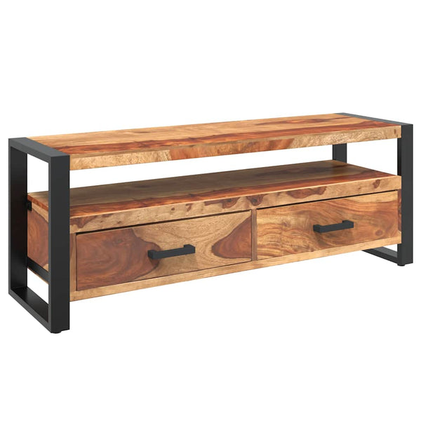 vidaXL Meuble TV 120x35x45 cm Bois d'acacia massif