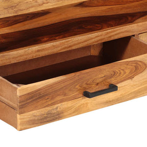 vidaXL Meuble TV 120x35x45 cm Bois d'acacia massif