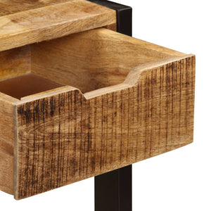 Sideboard mit 3 Schubladen 110x35x75 cm Massivholz Mango