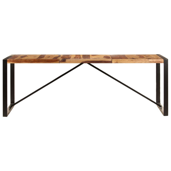 Esstisch 220x100x75 cm Massivholz Akazie