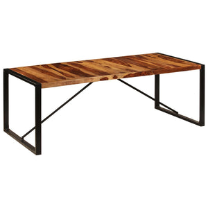 Esstisch 220x100x75 cm Massivholz Akazie
