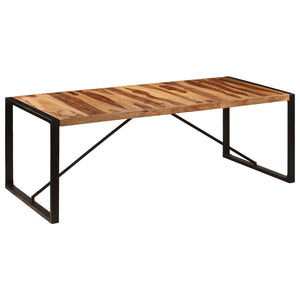 Esstisch 220x100x75 cm Massivholz Akazie