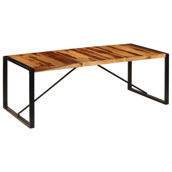 Esstisch 220x100x75 cm Massivholz Akazie