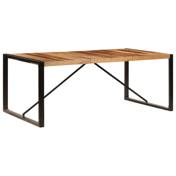Esstisch 200 x 100 x 75 cm Massivholz Akazie