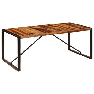 Esstisch 200 x 100 x 75 cm Massivholz Akazie