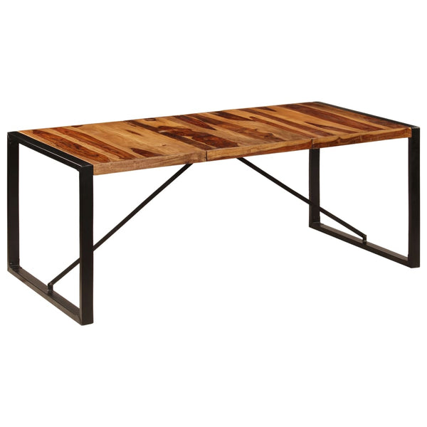 Esstisch 200 x 100 x 75 cm Massivholz Akazie