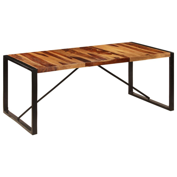 Esstisch 200 x 100 x 75 cm Massivholz Akazie