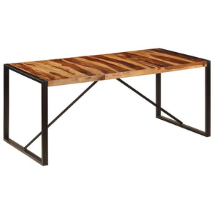 Esstisch 180 x 90 x 75 cm Massivholz Akazie