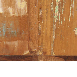 vidaXL Table de salle à manger 160x80x75 cm Bois de récupération massif