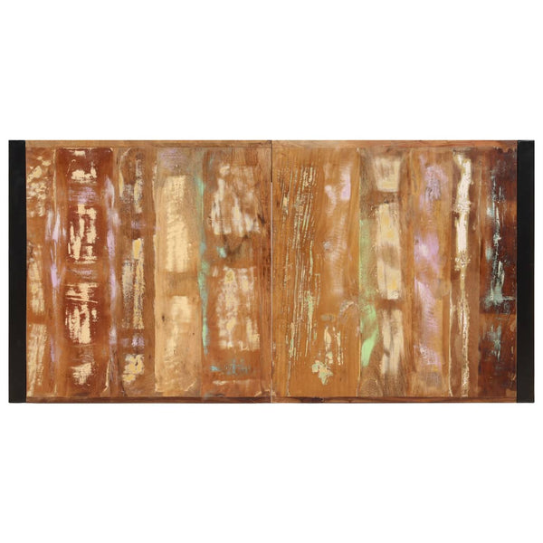 vidaXL Table de salle à manger 160x80x75 cm Bois de récupération massif