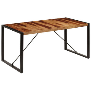 Esstisch 160x80x75 cm Massivholz Akazie