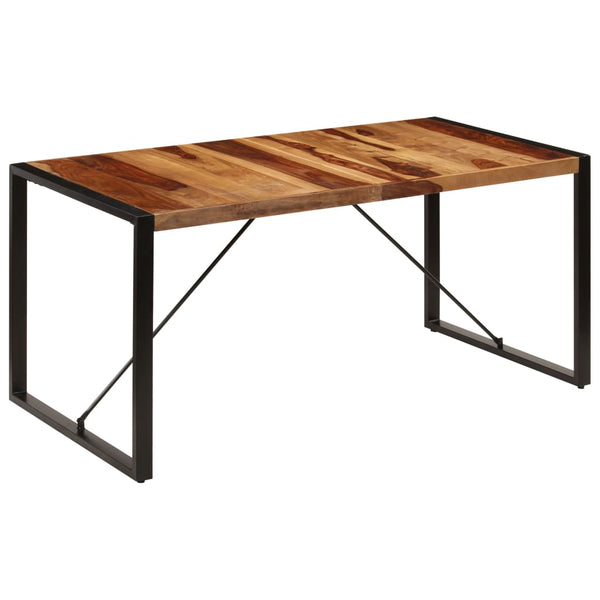 Esstisch 160x80x75 cm Massivholz Akazie