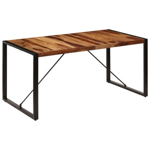 Esstisch 160x80x75 cm Massivholz Akazie