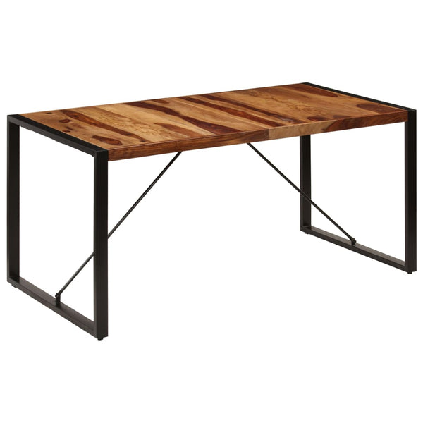 Esstisch 160x80x75 cm Massivholz Akazie