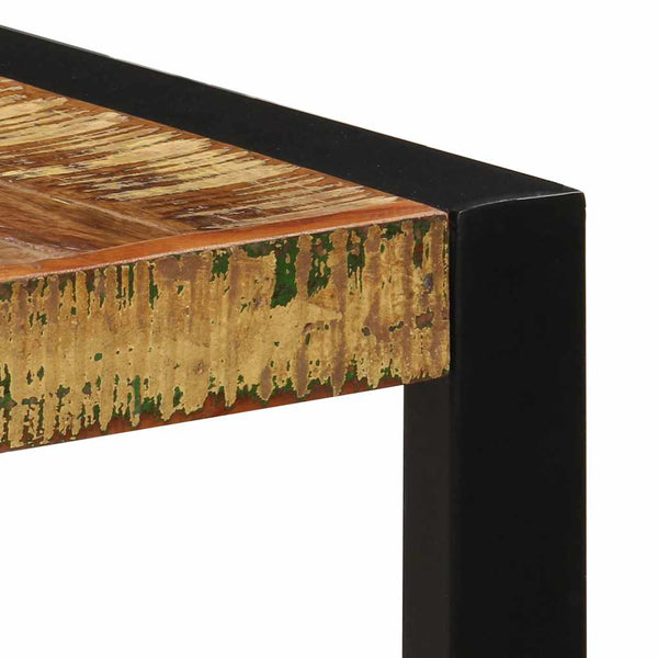 vidaXL Table de salle à manger 140x70x75 cm en bois de récupération massif