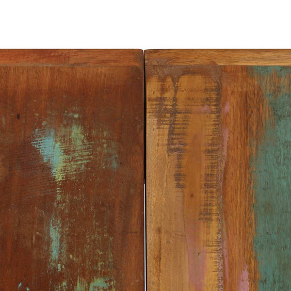 vidaXL Table de salle à manger 140x70x75 cm en bois de récupération massif