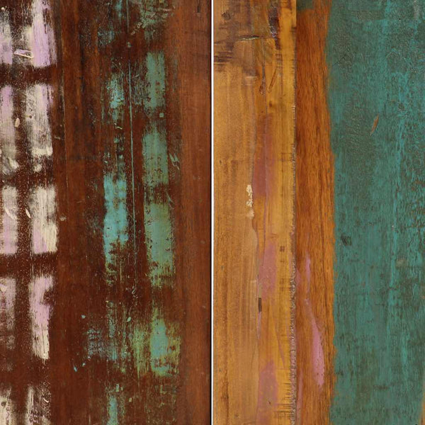 vidaXL Table de salle à manger 140x70x75 cm en bois de récupération massif