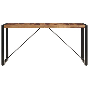 Esstisch 140 x 70 x 75 cm Massivholz Akazie