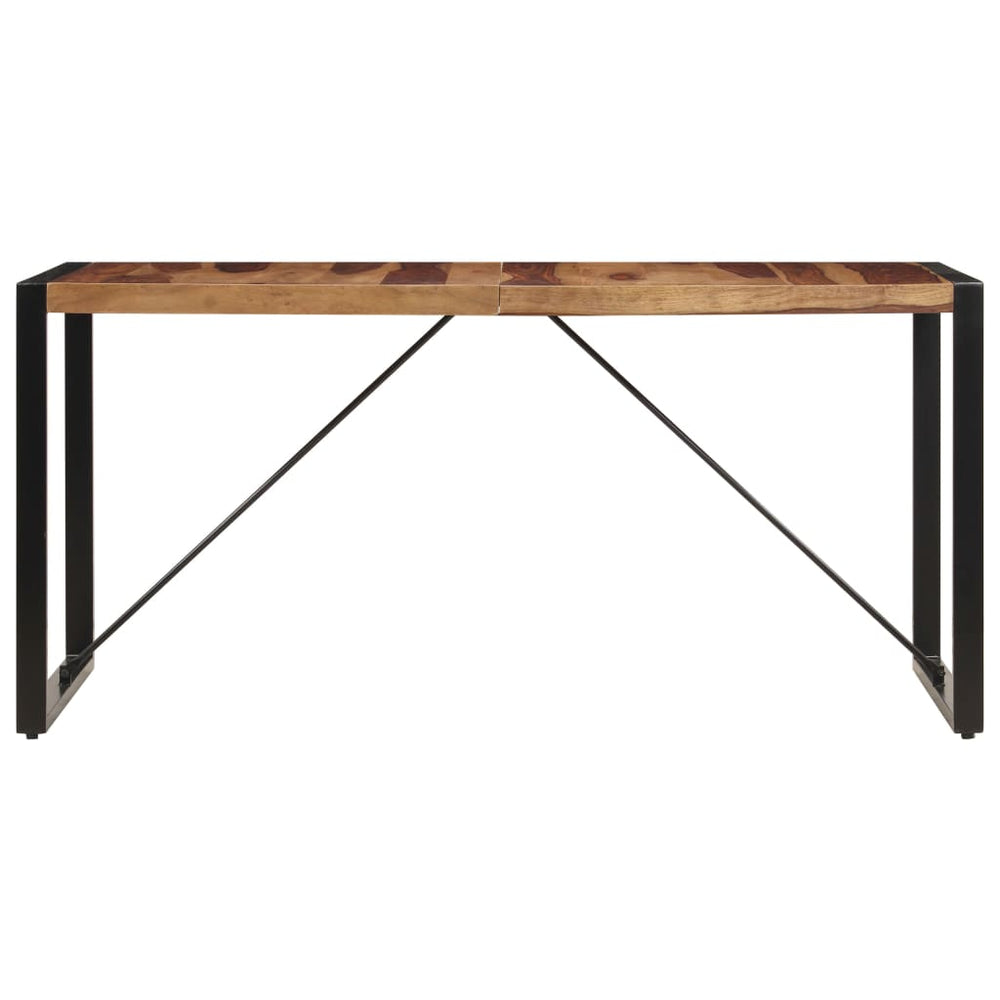 vidaXL Table de salle à manger 140 x 70 x 75 cm Bois d'acacia massif