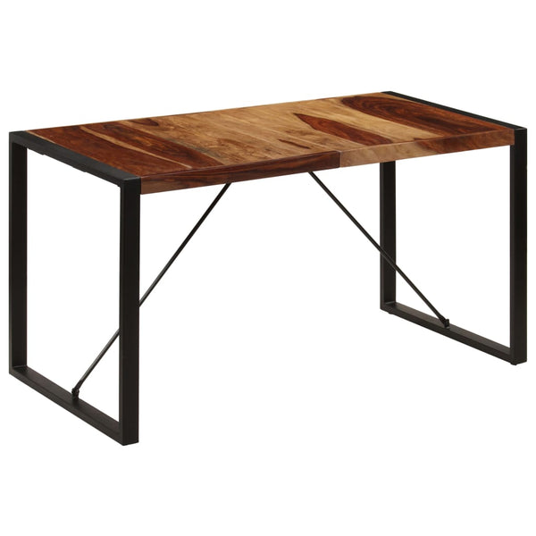 Esstisch 140 x 70 x 75 cm Massivholz Akazie